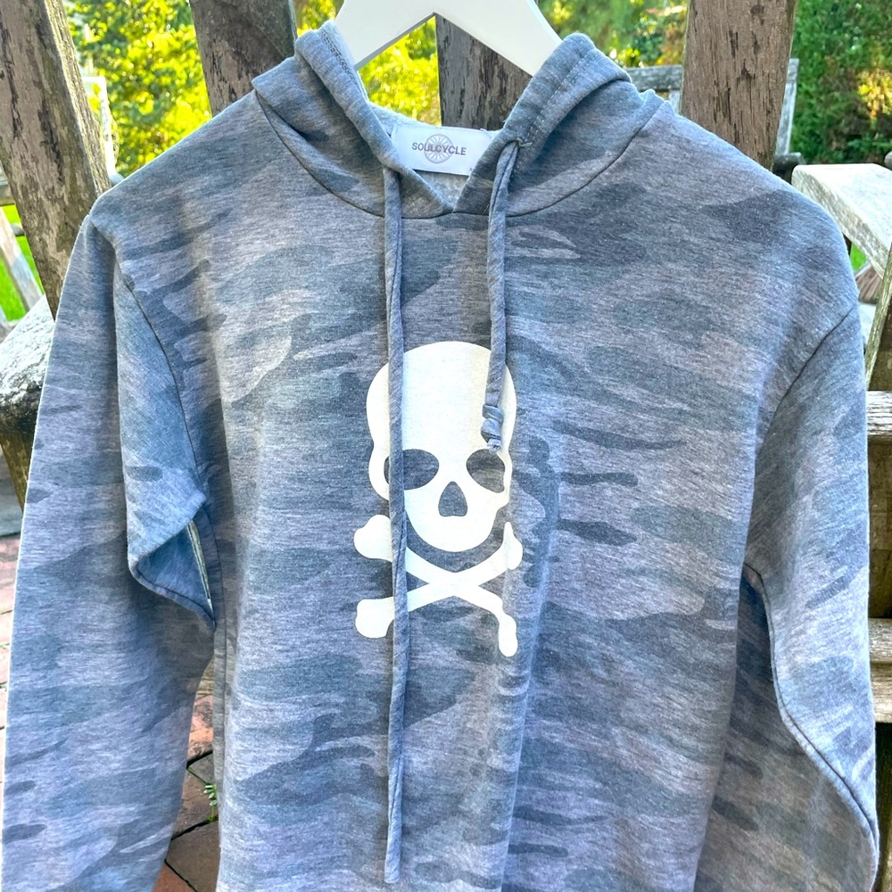Soul Cycle Camouflage Hooded Sweatshirr
